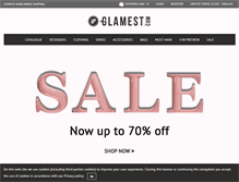 Tablet Screenshot of glamest.com